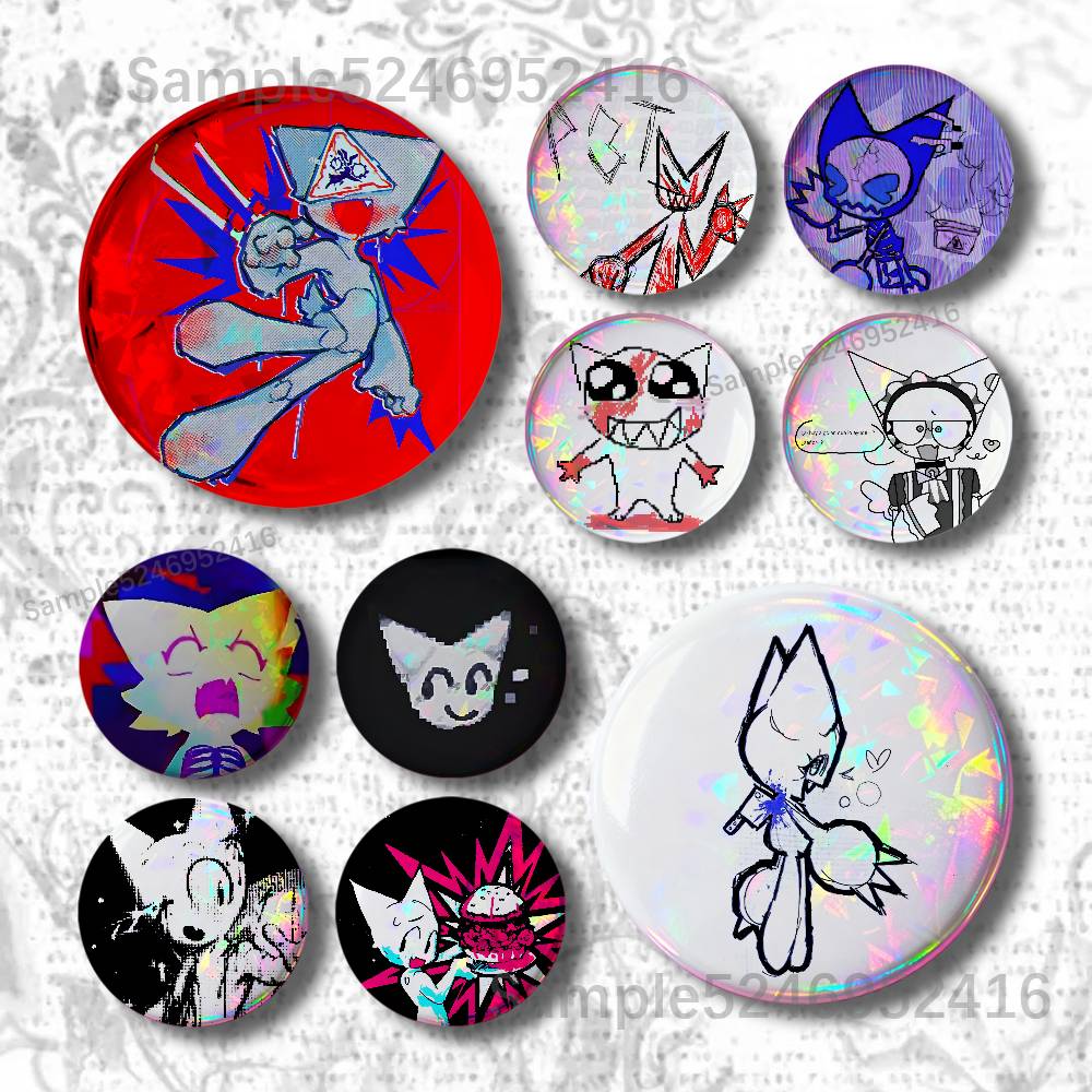 Tuxedo Lapel Pin - F-Femtanyl MAN BITES DOG Creature Button