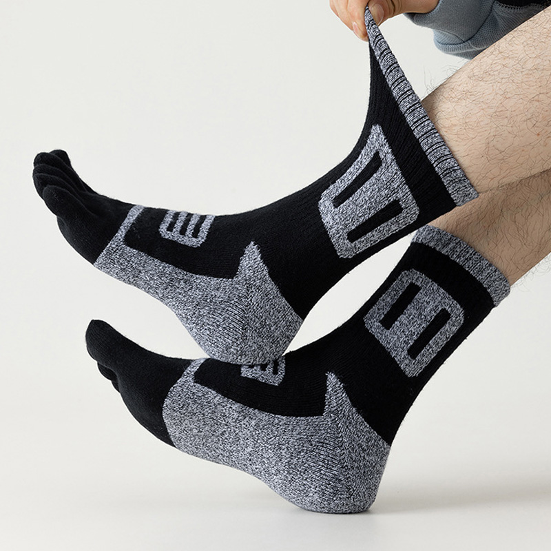 3/6 Pairs Man Sport Toe Short  - Sock Garter Men 评论和价格