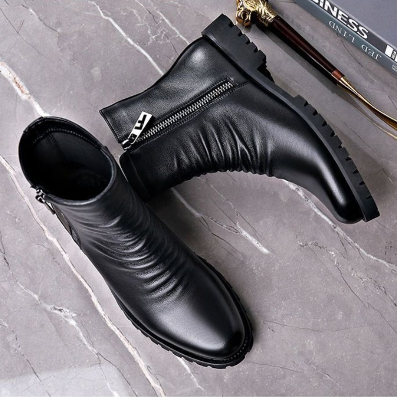 High Quality Men's High Top Bo - Men Formal Wear With Boots 评论和价格