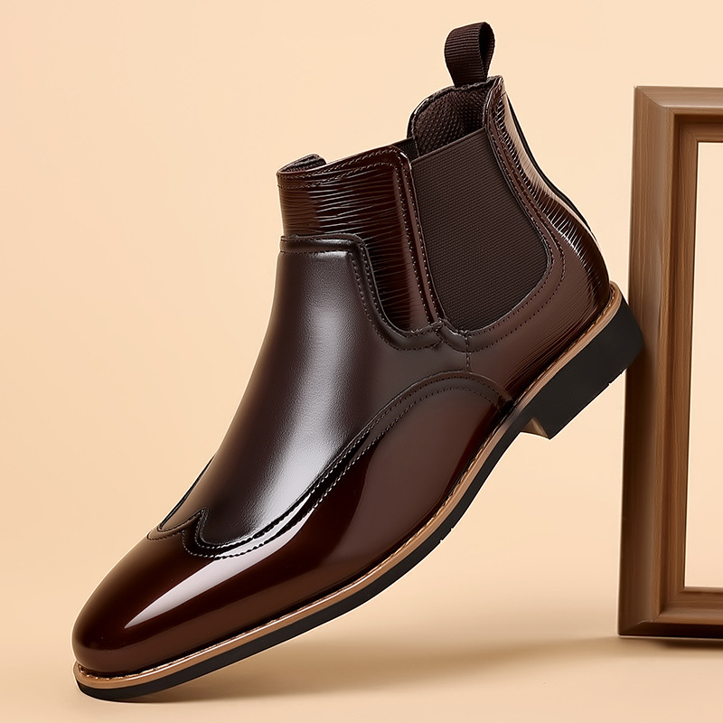 Chelsea Boots for Men Luxury R - Men Formal Wear With Boots 评论和价格