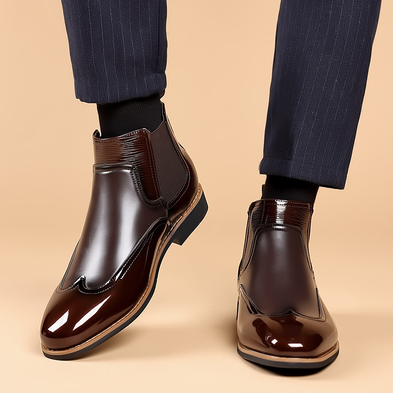Chelsea Boots for Men Luxury R - Men Formal Wear With Boots 评论和价格